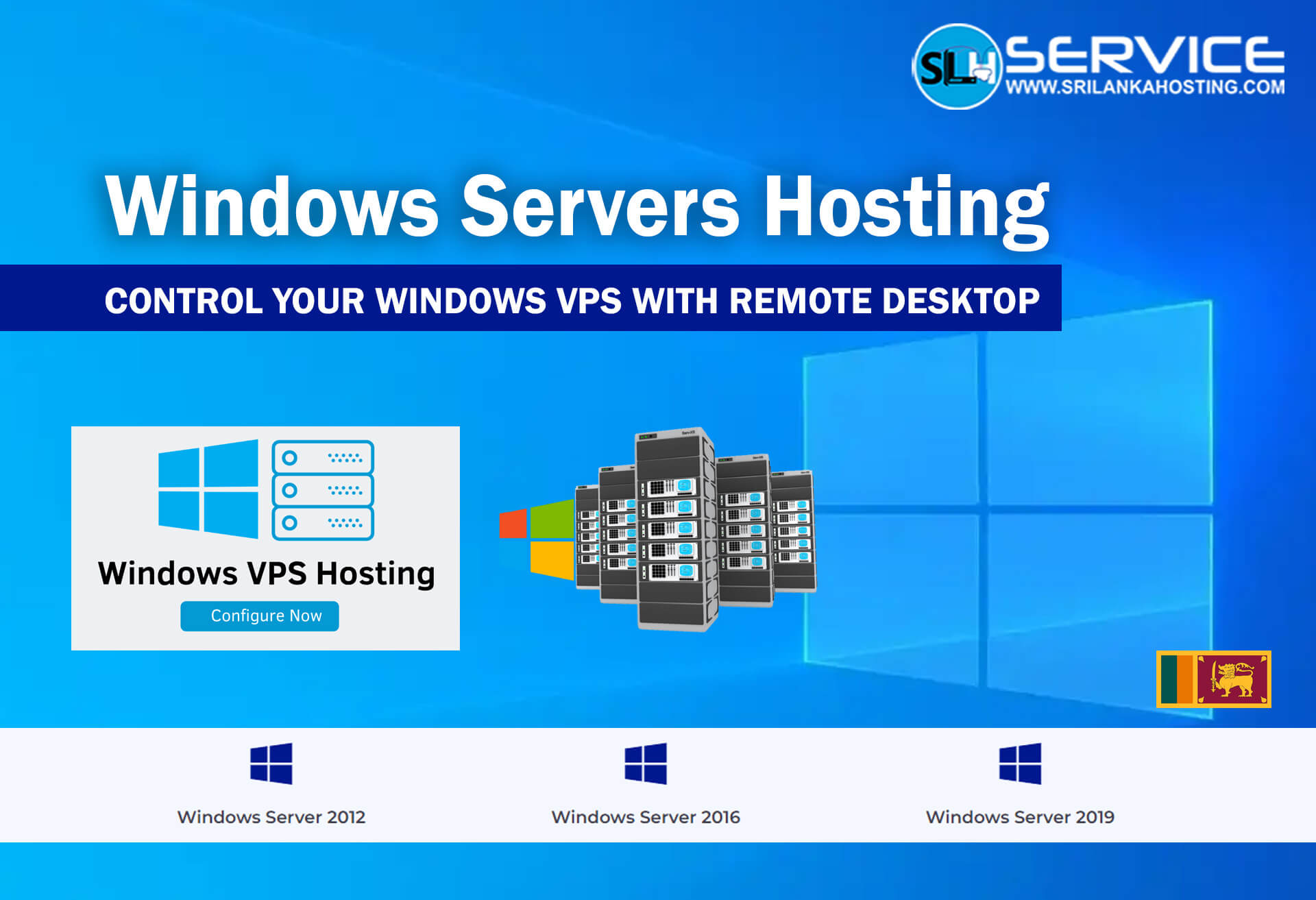 Windows Servers Hosting - Sri Lanka Hosting